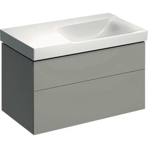 GEBERIT XENO2 vaskeskab 880x530x462mm med 2 skuffer, greige
