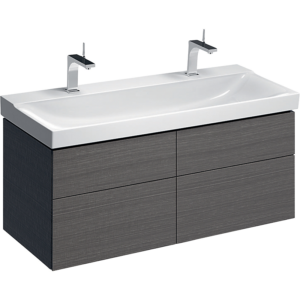 GEBERIT XENO2 vaskeskab 1174x530x462mm med 4 skuffer, scultura-grå