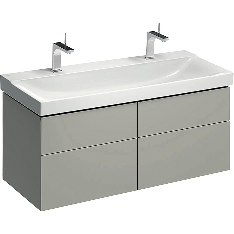 GEBERIT XENO2 vaskeskab 1174x530x462mm med 4 skuffer, greige