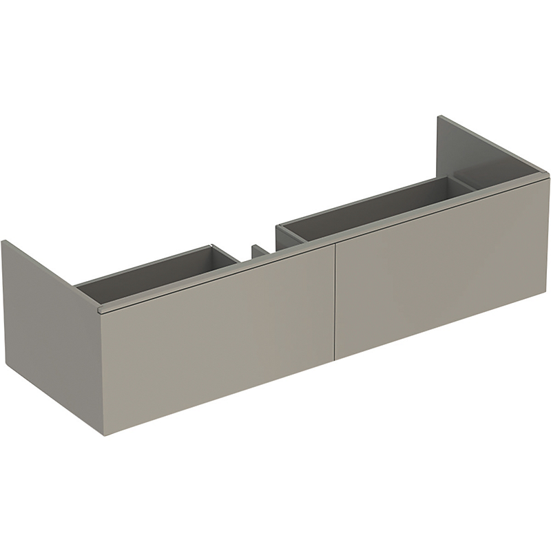GEBERIT XENO2 vaskeskab 1395x350x473mm med 2 skuffer, greige