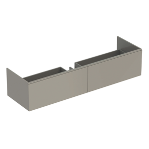 GEBERIT XENO2 vaskeskab 1595x350x473mm med 2 skuffer, greige