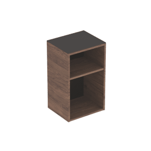 GEBERIT Smyle sideskab 360x600x299mm åben nøddetræ hickory
