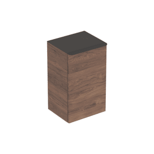 GEBERIT Smyle sideskab til højre 360x600x326mm 1låge nøddetræ hickory