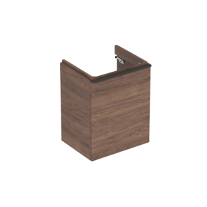 GEBERIT Smyle vaskeskab til venstre 492x617x406mm 1låge nøddetræ hickory