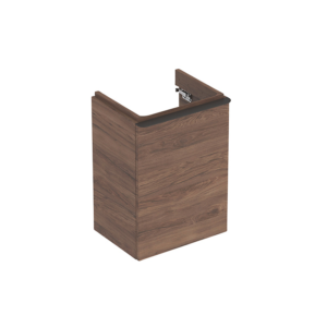 GEBERIT Smyle vaskeskab til højre 442x617x356mm 1låge nøddetræ hickory