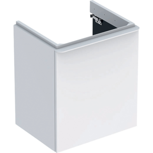 GEBERIT Smyle vaskeskab til højre 536x617x433mm 1låge hvid