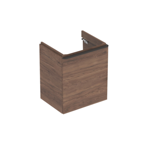 GEBERIT Smyle vaskeskab til højre 536x617x433mm 1låge nøddetræ hickory