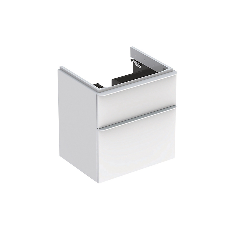 GEBERIT Smyle vaskeskab 584x617x470mm 2skuffer hvid