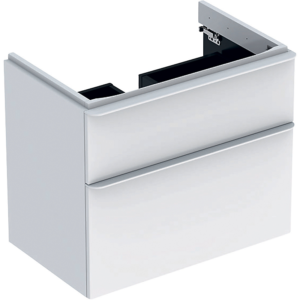 GEBERIT Smyle vaskeskab 734x617x470mm 2skuffer hvid