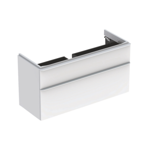 GEBERIT Smyle vaskeskab 1184x617x470mm 2skuffer hvid