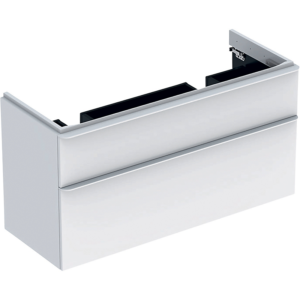 GEBERIT Smyle vaskeskab 1184x617x470mm 2skuffer hvid
