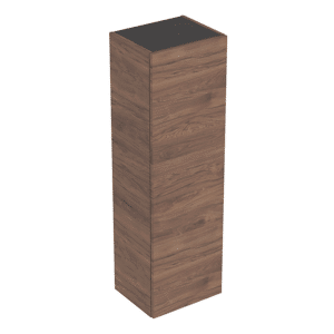 GEBERIT Smyle halvhøjskab 360x1180x299mm 1låge nøddetræ hickory