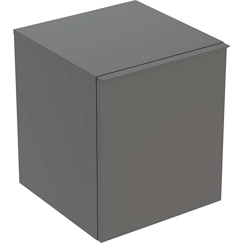 GEBERIT Acanto sideskab 452x475mm med en skuffe & en indvendig skuffe. Lava Lakeret mat