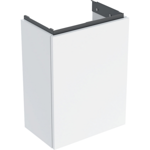 GEBERIT Acanto underskab 392x539mm til håndvask, med en låge Bredde håndvask=40cm, hvid/lakeret højglans