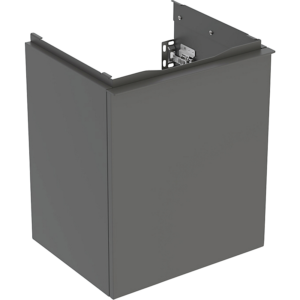 GEBERIT Acanto underskab 446x539mm til håndvask, med en skuffe Korpus & forside lava / lakeret