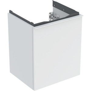 GEBERIT Acanto underskab 446x539mm til håndvask, med en skuffe Korpus & forside hvid / lakeret