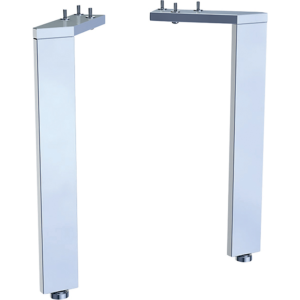 GEBERIT Acanto fødder 281mm til møbel, 2 stk. Blankforkromet