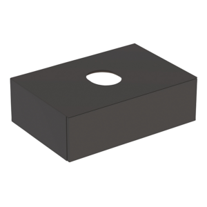 GEBERIT Variform vaskeskab 750x510x235mm med 1 skuffe, Lava