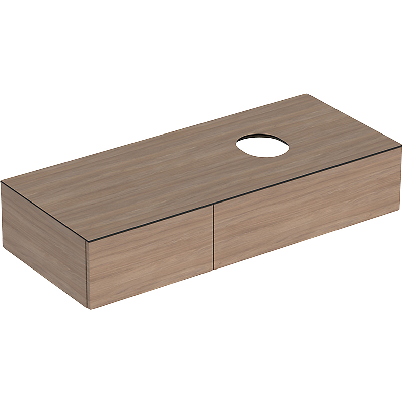 GEBERIT Variform vaskeskab 1200x510x235mm 2skuffer eg melamin