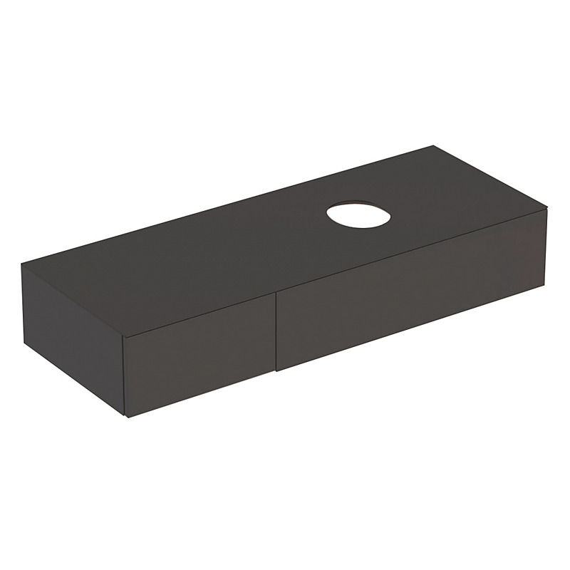 GEBERIT Variform vaskeskab 1350x510x235mm med 2 skuffer, Lava