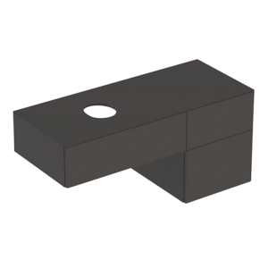 GEBERIT Variform vaskeskab 1200x510x550mm med 3 skuffer, Lava