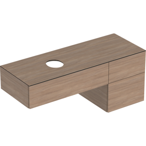 GEBERIT Variform vaskeskab 1350x510x550mm 3skuffer eg melamin