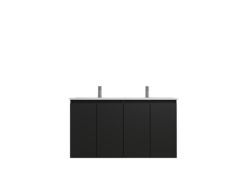 Sanibell Online møbelsæt usamlet 121x46 matsort med 4 låger