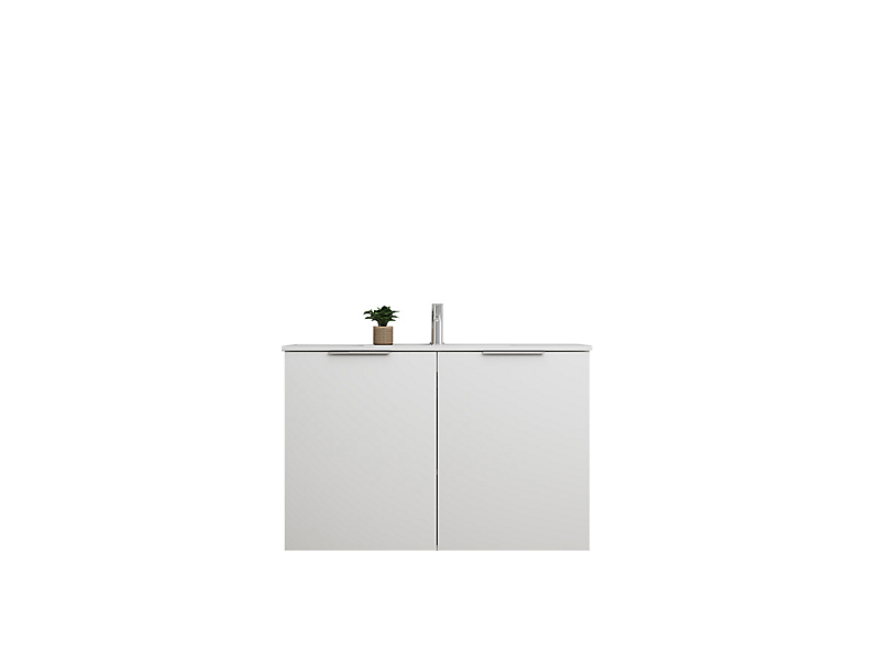 Sanibell Online møbelsæt 101X36cm mathvid 2 låger