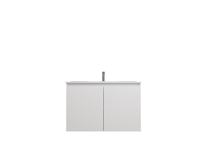 Sanibell Online møbelsæt 101x46cm hvid højglans med 2 låger