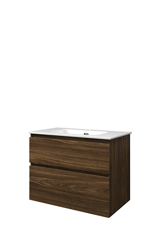 Sanibell Proline møbelsæt med håndvask. 80x46cm cabana eg