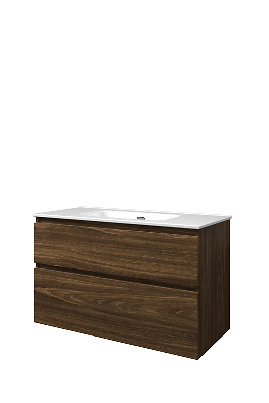 Sanibell Proline møbelsæt med håndvask. 100x46cm cabana eg