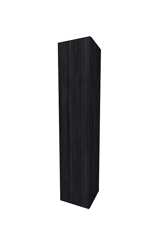 Sanibell Proline højskab 169x35x35cm kul eg med lodrette lameller