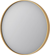 Sanibell Proline spejl Ø40 på mat guld aluramme