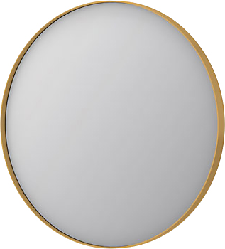 Sanibell Proline spejl Ø60 på mat guld aluramme