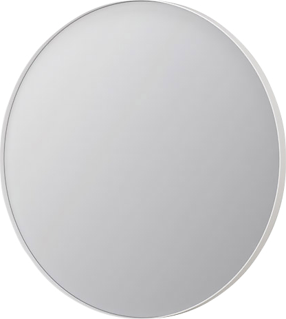 Sanibell Proline spejl Ø80 på mathvid aluramme