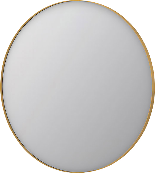 Sanibell Proline spejl Ø100 på mat guld aluramme