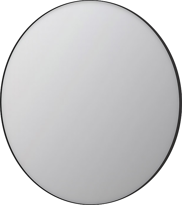 Sanibell Proline spejl Ø120 på matsort aluramme