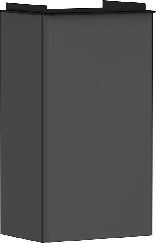 hansgrohe Xelu Q Vaskeskab mat diamantgrå 340x245 mm til lille håndvask, dørhængsel til