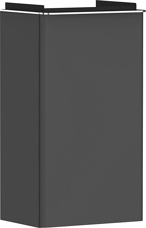 hansgrohe Xelu Q Vaskeskab 340x245mm til lille håndvask, dørhængsel til højre. Mat diamantgrå