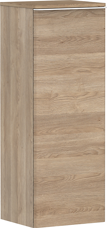 hansgrohe Xelu Q Mellemhøjt skab 400x350mm dørhængsel til venstre. Naturlig eg