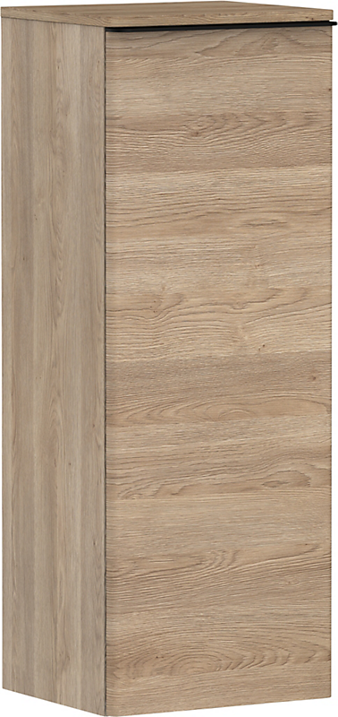 hansgrohe Xelu Q Mellemhøjt skab 400x350mm dørhængsel til højre. Naturlig eg