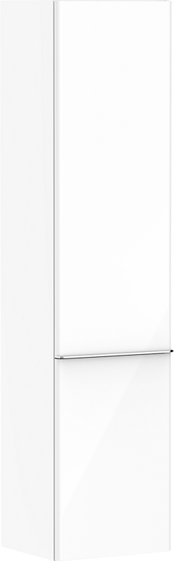 hansgrohe Xelu Q Højskab 400x350x1650mm, dørhængsel til venstre. Hvid højglans