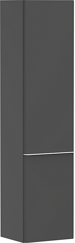 hansgrohe Xelu Q Højskab 400x350mm dørhængsel til venstre. Mat diamantgrå