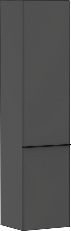 hansgrohe Xelu Q Højskab 400x350x1650mm dørhængsel til venstre. Mat diamantgrå