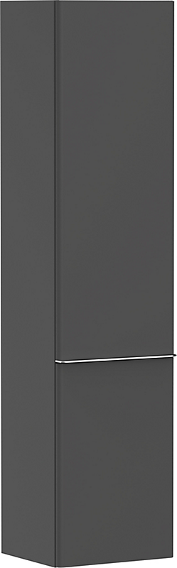 hansgrohe Xelu Q Højskab 400x350mm dørhængsel til venstre. Mat diamantgrå