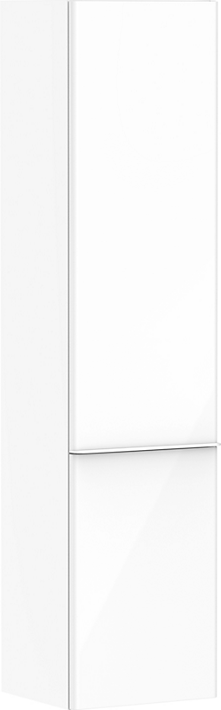 hansgrohe Xelu Q Højskab 400x350mm dørhængsel til højre. Hvid højglans