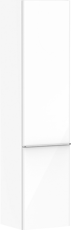 hansgrohe Xelu Q Højskab 400x350x1650mm, dørhængsel til højre. Hvid højglans