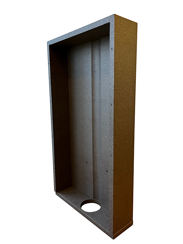 Sundolitt cisternekasse inklusiv bundplade