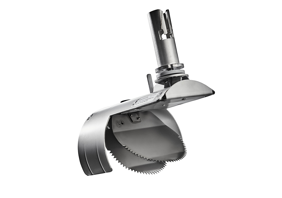 Nordisk Innovation rottespærre 160mm, TX11 LOCK (147 151mm) vendbar, AISI316 rustfrit stål.