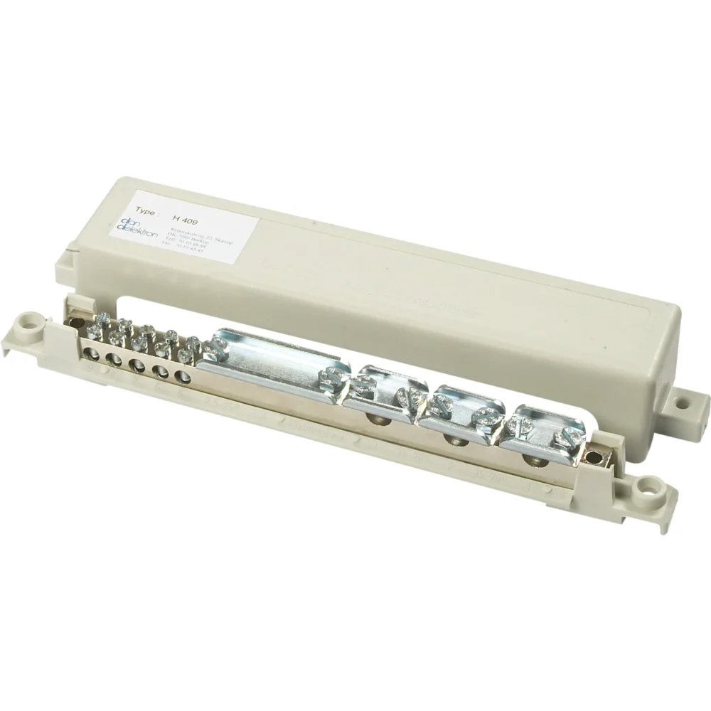 Dan-delektron potentialudligningsskinne 409 Potentialudligningsskinne 409